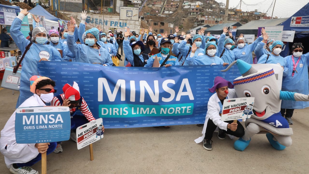 Minsa logra vacunar a más de 44 000 niñas y niños menores de 5 años en Tercera Jornada Nacional de Vacunación