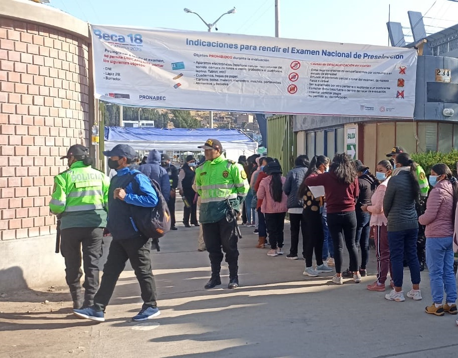 Postulantes aptos en Puno