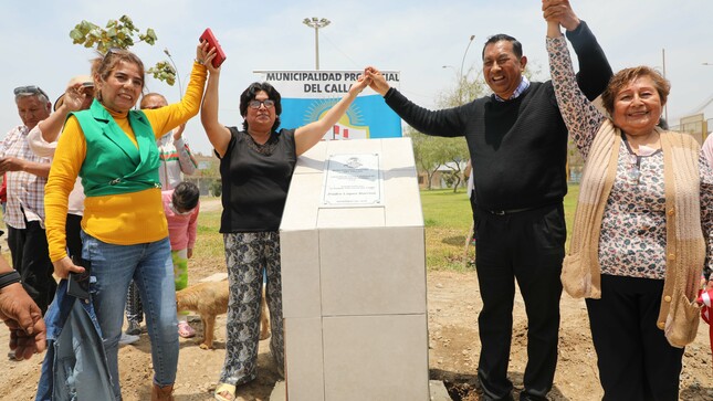 Vecinos de CPV de Oquendo ya disfrutan de las pistas y veredas