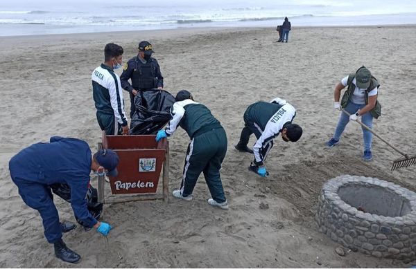Se llevó a cabo la limpieza del circuito de playas de Barranca
