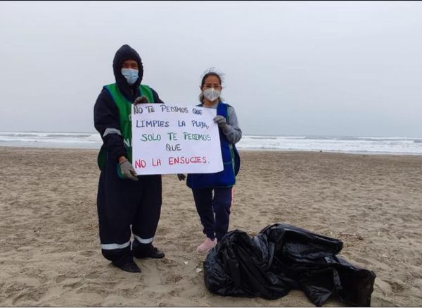Se llevó a cabo la limpieza del circuito de playas de Barranca
