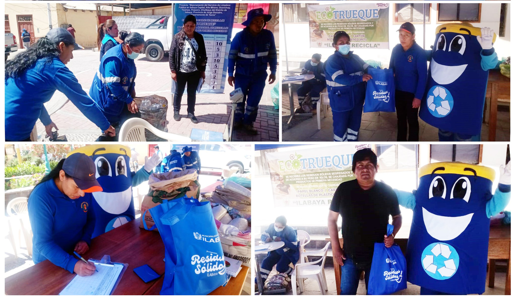 Ilabaya Capital participó en campaña de canje de reciclaje por productos de primera necesidad