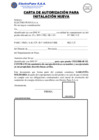 Vista preliminar de documento Carta de autorización - Caso de Copropietarios