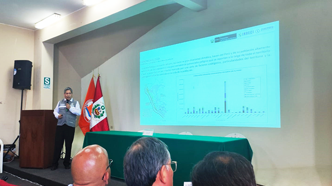 Participamos en el seminario sobre “Transferencia de conocimientos en GRD para las nuevas autoridades del Callao”