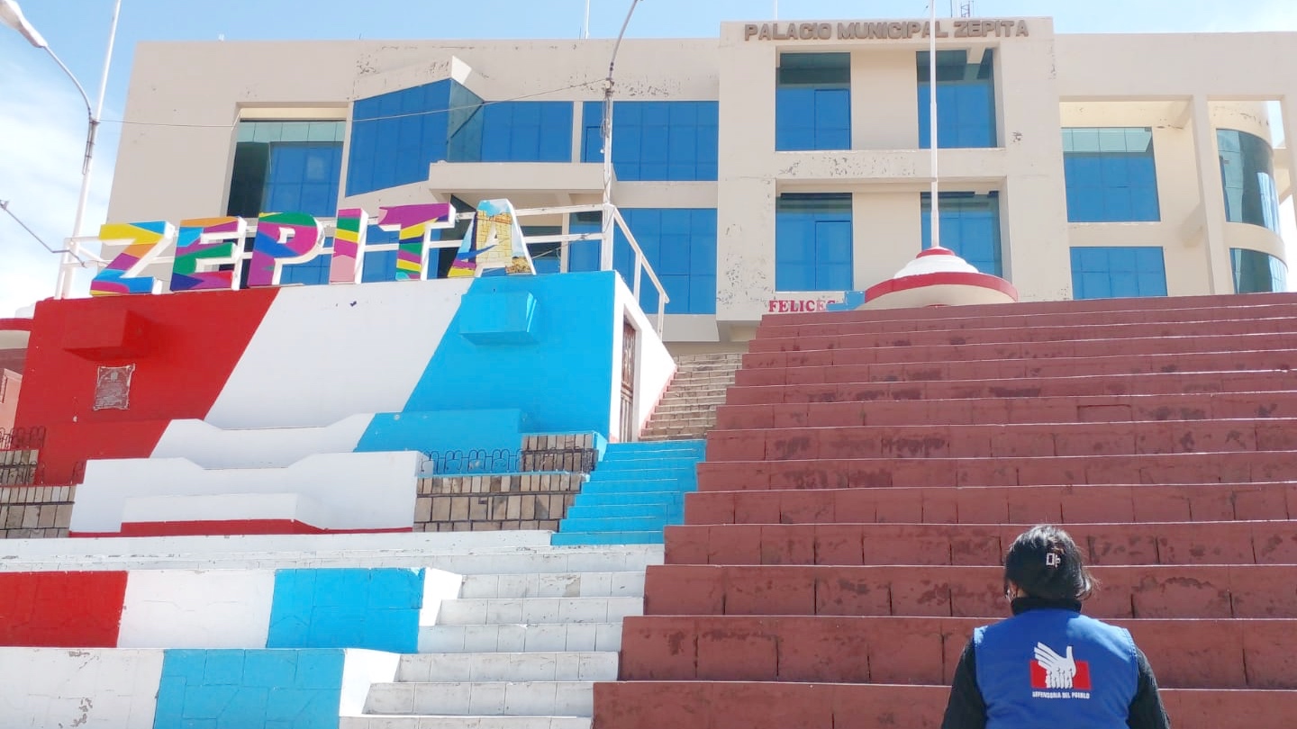 Foto de fachada de municipio de Zepita