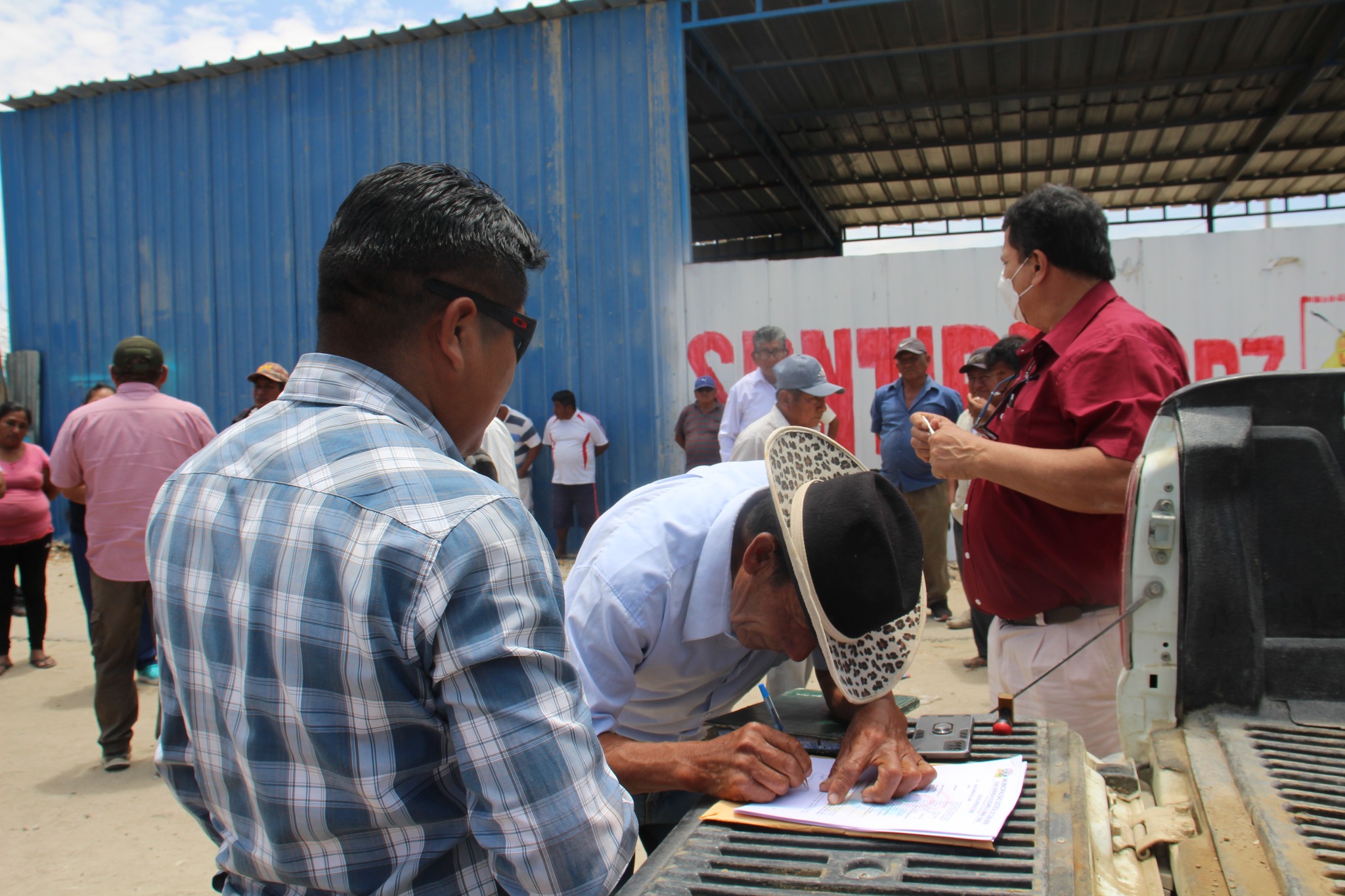 Se Iniciaron los Trabajos en el Puesto de Auxilio Rápido (PAR), del Centro Poblado Nuevo Chato Grande