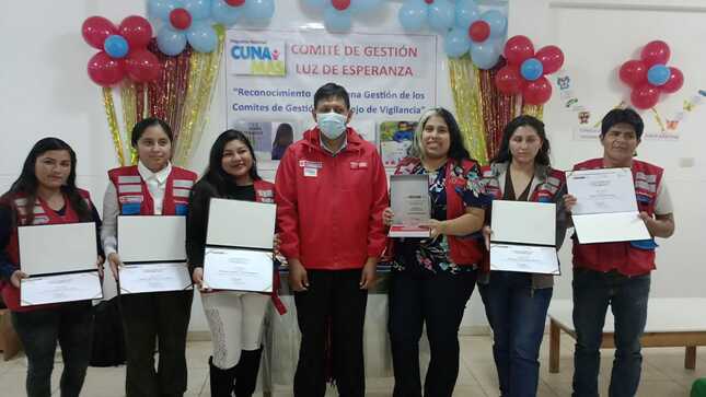 Reconocimiento a comités de gestión y consejos de vigilancia - LUZ DE ESPERANZA