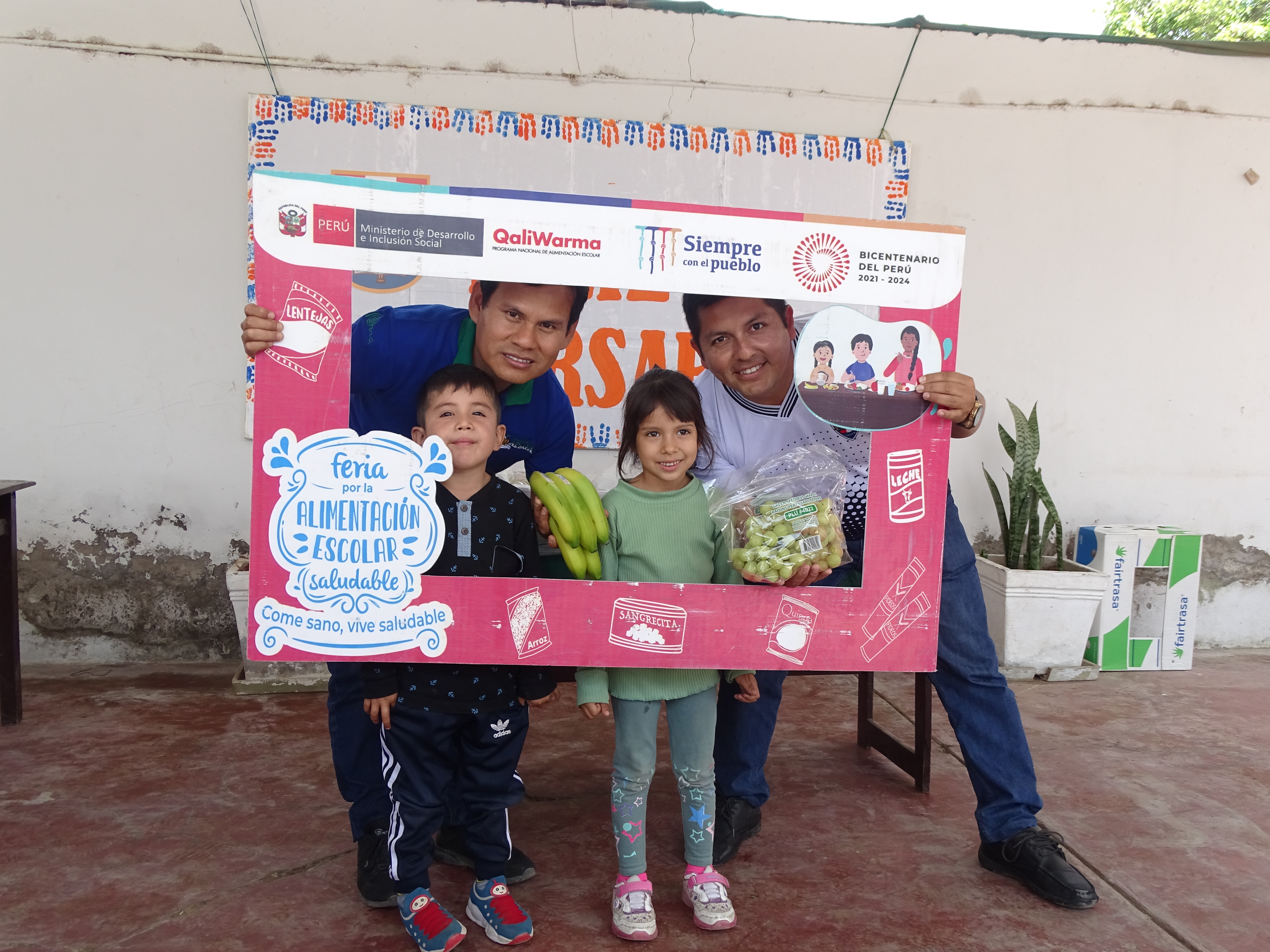 Municipalidad de Pacanga entrega alimentos frescos