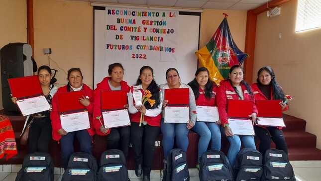 Reconocimiento a comités de gestión y consejos de vigilancia 