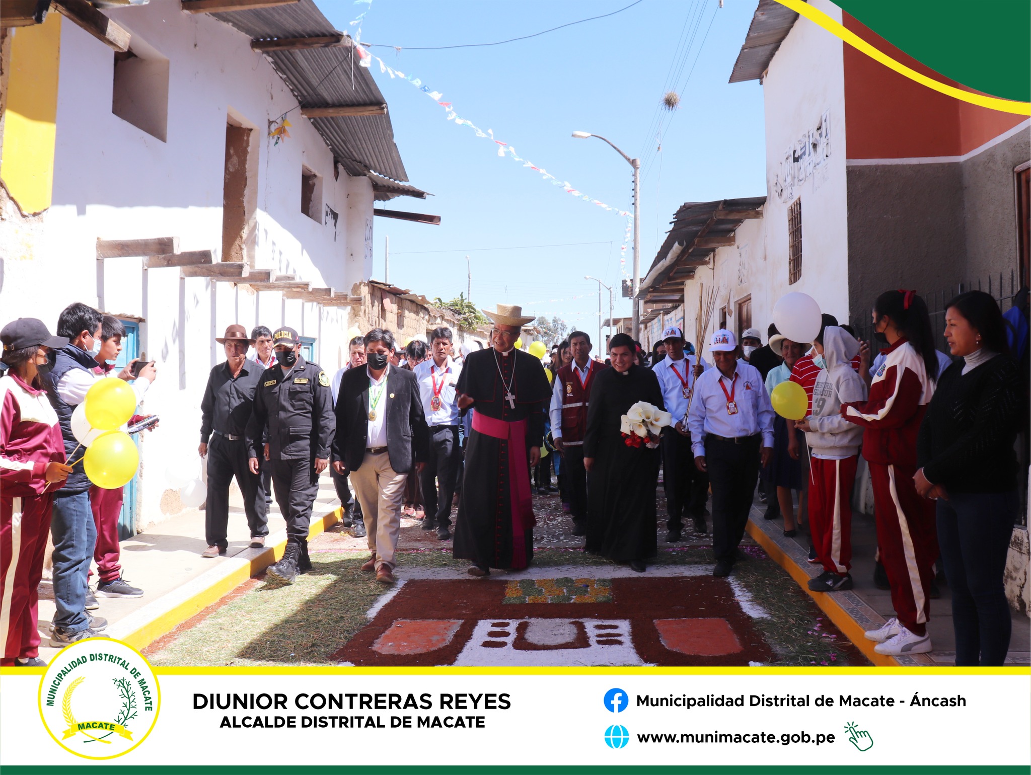 El obispo de la Diócesis de Chimbote engalanó y enalteció con su presencia en el día central den la fiesta patronal en honor a Santo Toribio Alfonso de Mogrovejo 2022.