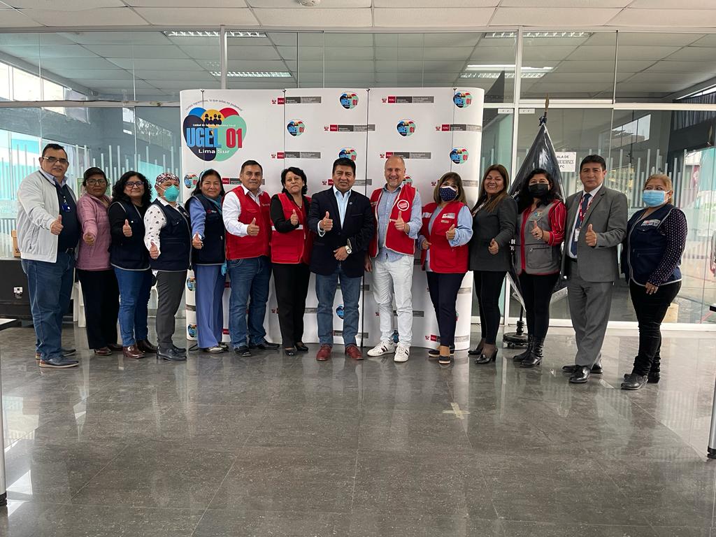 Diris Lima Sur articula acciones para intervenciones en instituciones educativas durante el 2023