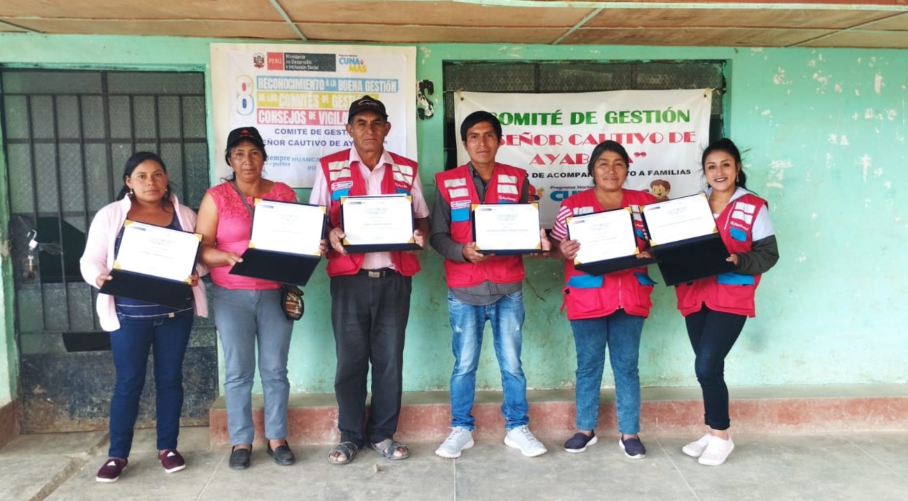 Reconocimiento a comités de gestión y consejos de vigilancia - PIURA