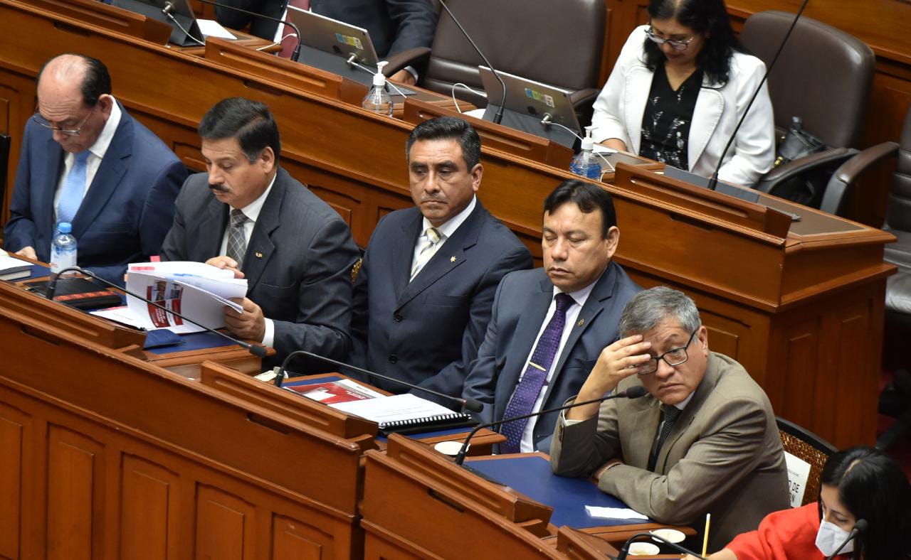 Ministro del Interior sustentó el proyecto de presupuesto del sector para el año fiscal 2023