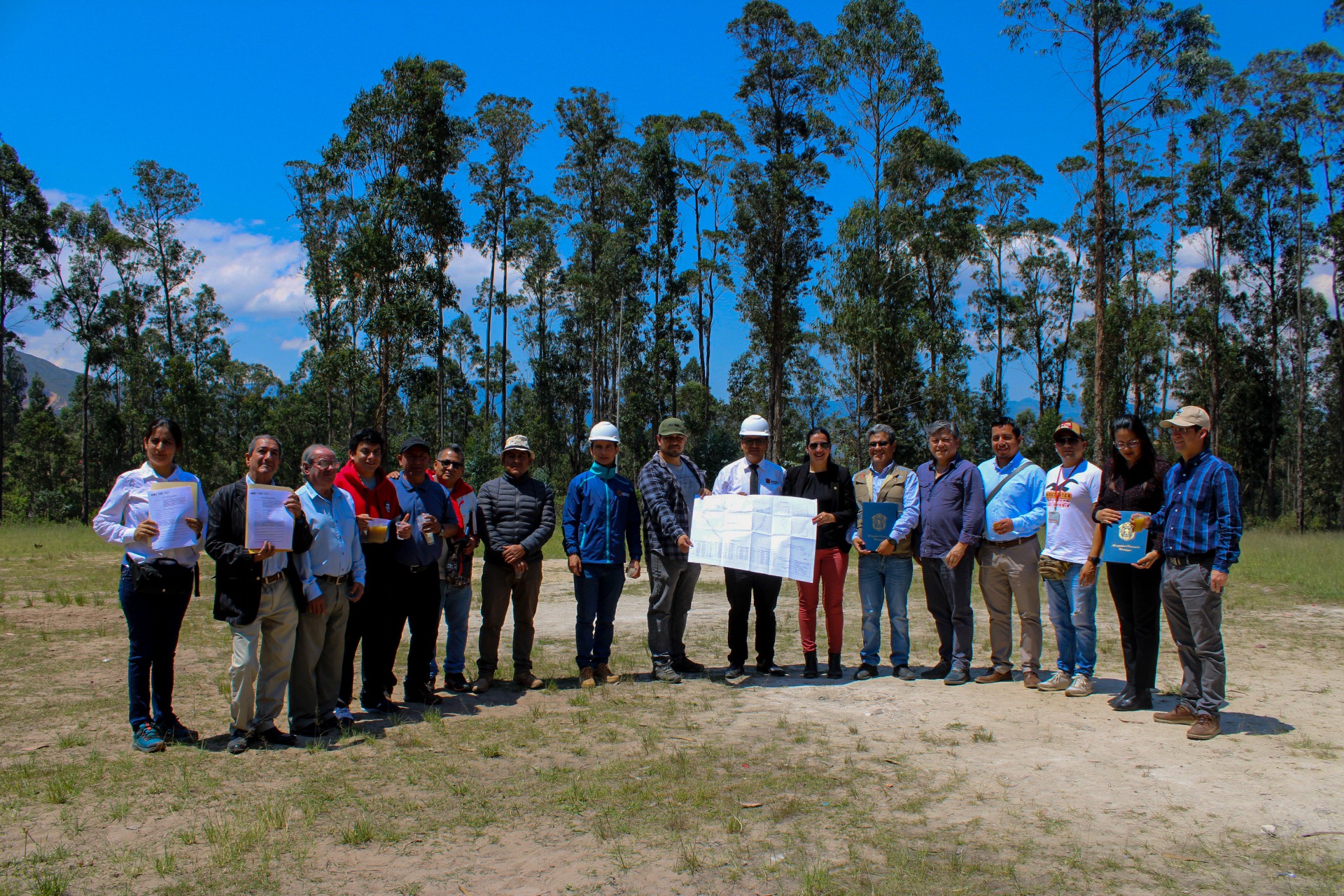 Municipalidad Provincial de Chachapoyas entregó terreno para la edificación del Parque Cultural Bicentenario