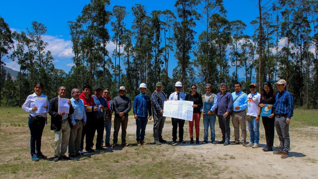 Municipalidad Provincial de Chachapoyas entregó terreno para la edificación del Parque Cultural Bicentenario