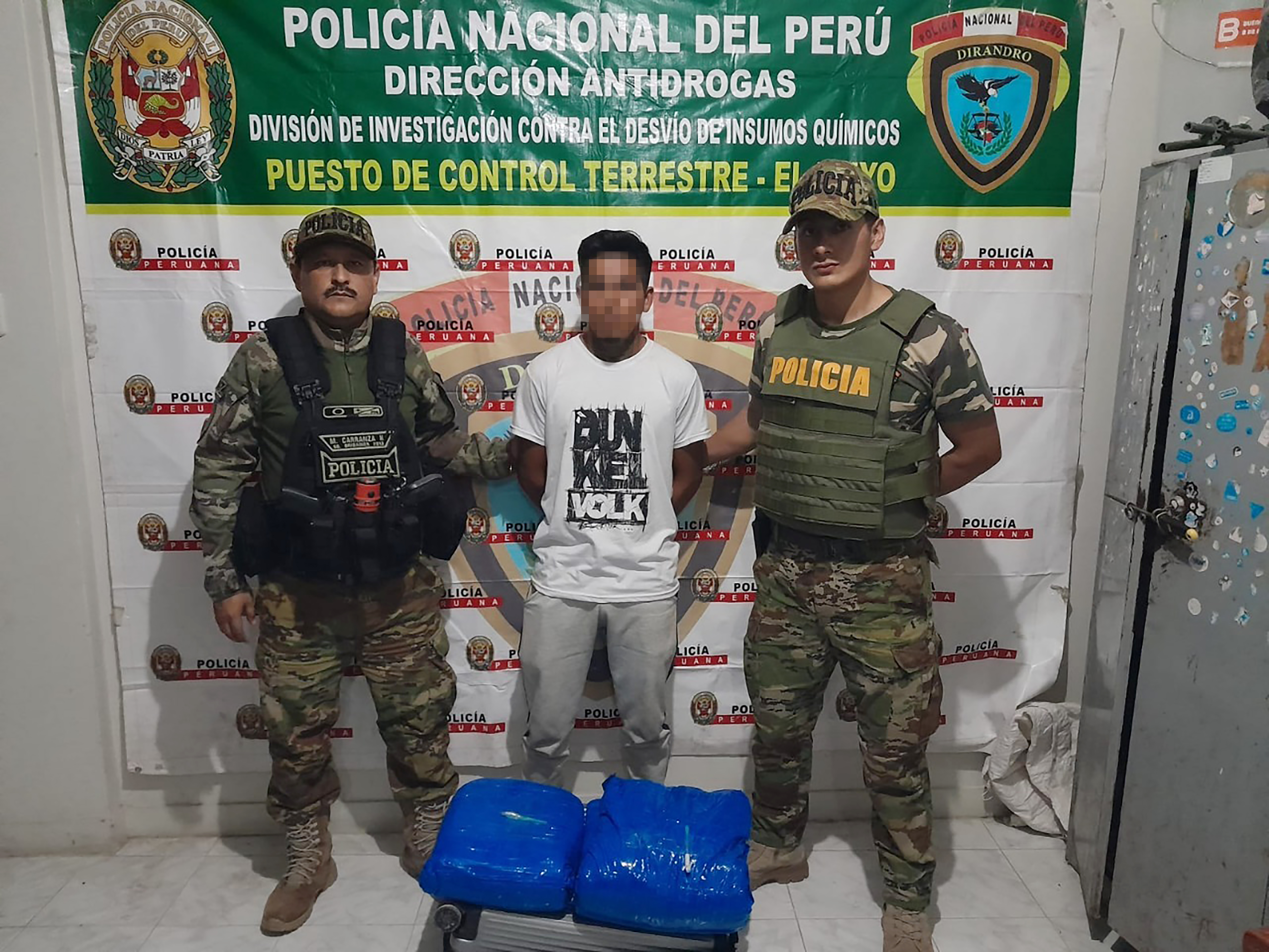 PNP desbarata organización criminal y decomisa 1.4 toneladas de insumos químicos en últimas 48 horas
