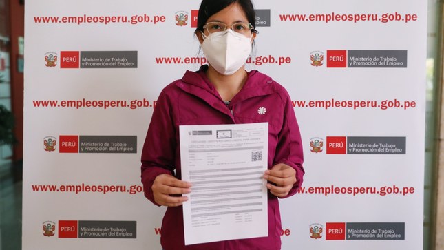 El MTPE emitió más de 3 millones de Certificados Únicos Laborales en lo que va del año