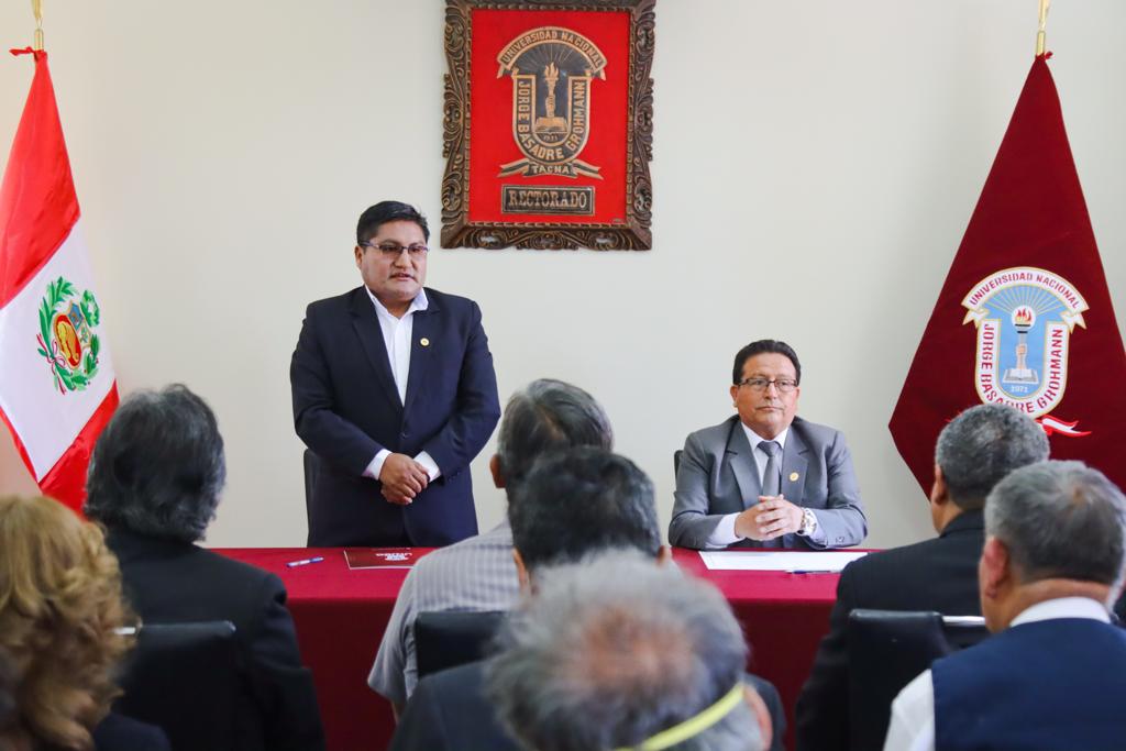 Convenio  GRT y UNJBG. 
