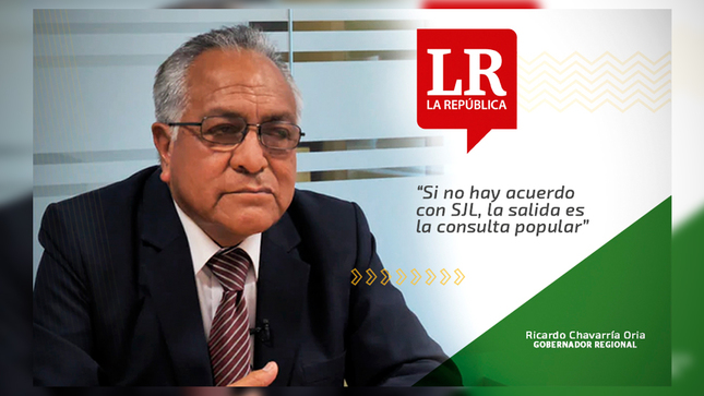 CHAVARRÍA: “SI NO HAY UN CONSENSO CON SAN JUAN DE LURIGANCHO, LA SALIDA ES LA CONSULTA VECINAL”