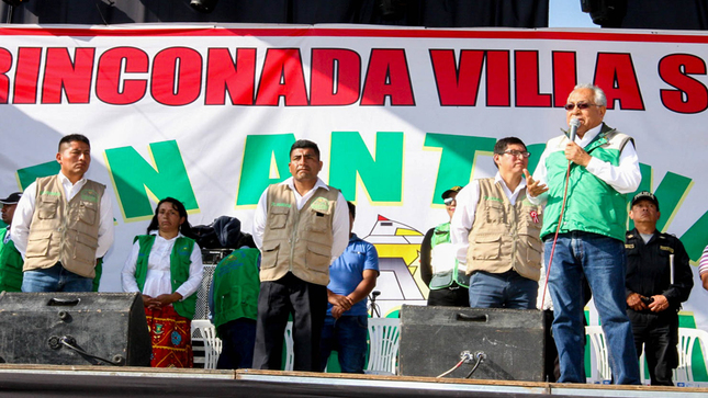 
POBLACIÓN DE SAN ANTONIO VALORA LUCHA DEL GOBERNADOR EN DEFENSA DE SUS LÍMITES