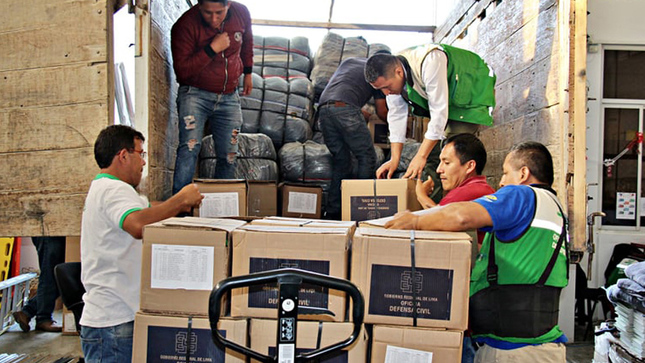 COMUNIDADES ALTOANDINAS DE YAUYOS Y HUARAL RECIBEN AYUDA HUMANITARIA