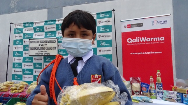 Entrega de alimentos frescos