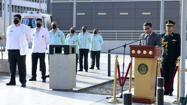 Ministro del Interior inaugura nuevo Centro de Alta Complejidad del Hospital Nacional PNP “Luis N. Sáenz”