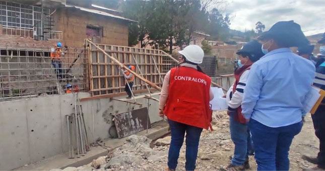 Contraloría advierte deficiencias en construcción de defensa ribereña del distrito de Baños