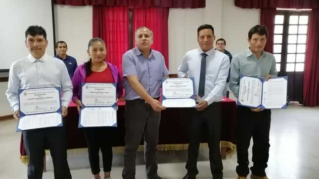 Proclamación y entrega de credenciales de nuevas autoridades municipales del centro poblado La Morada