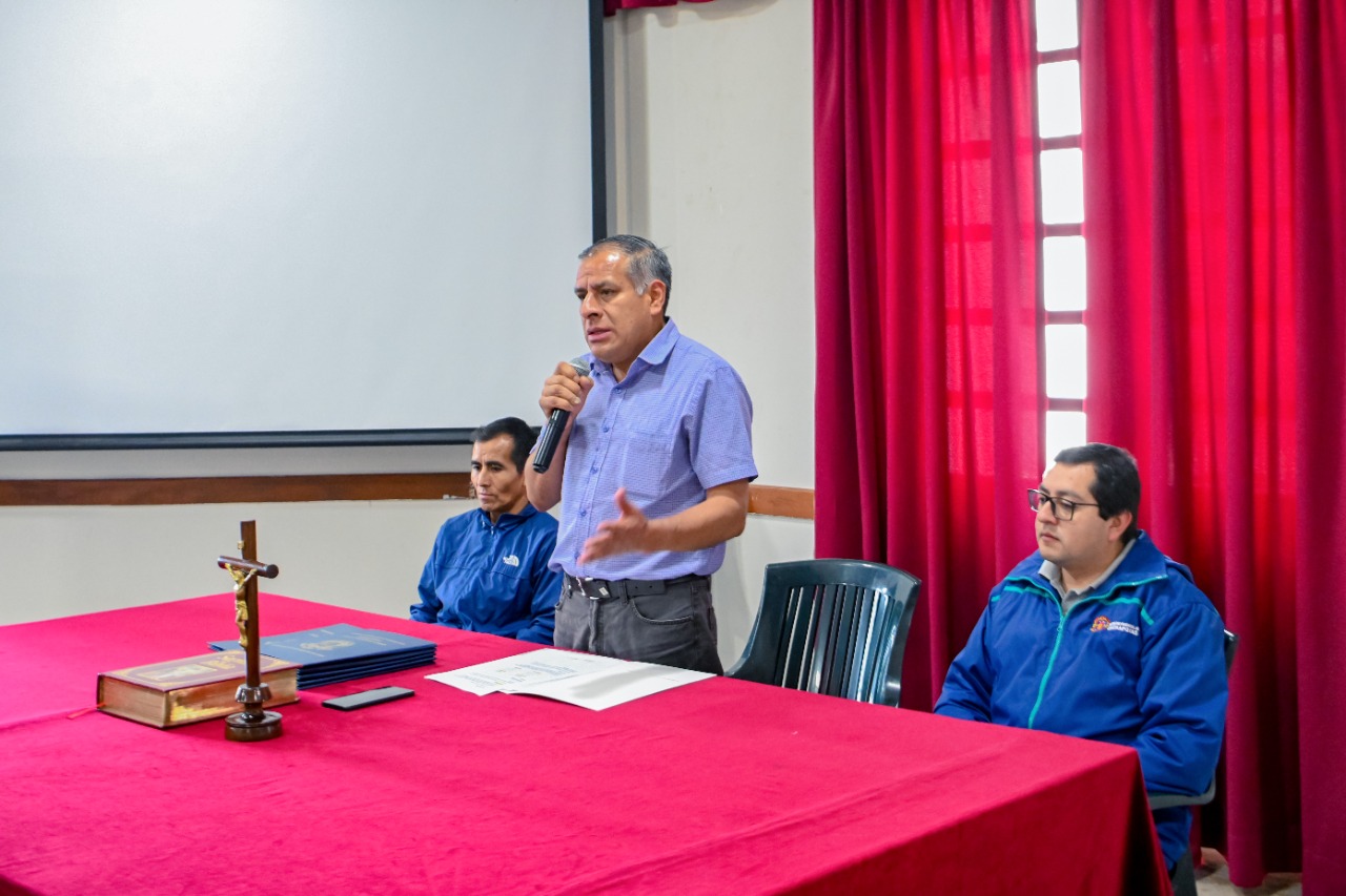 Proclamación y entrega de credenciales de nuevas autoridades municipales del centro poblado La Morada