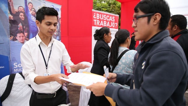 MTPE promueve más de 15 mil vacantes en Bolsa de Empleo a nivel nacional