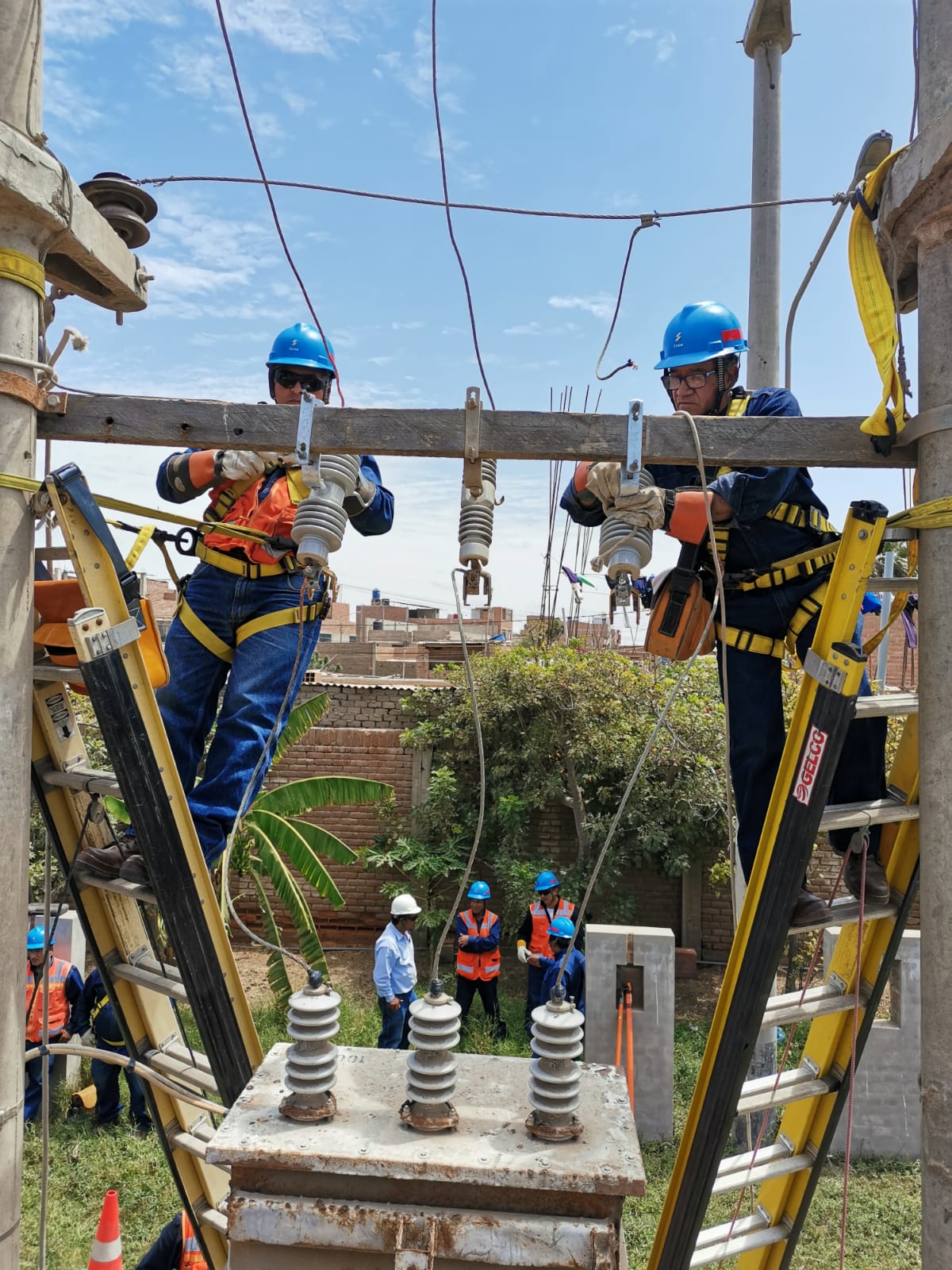 Ensa tiene muy poco cable de energía aéreo.