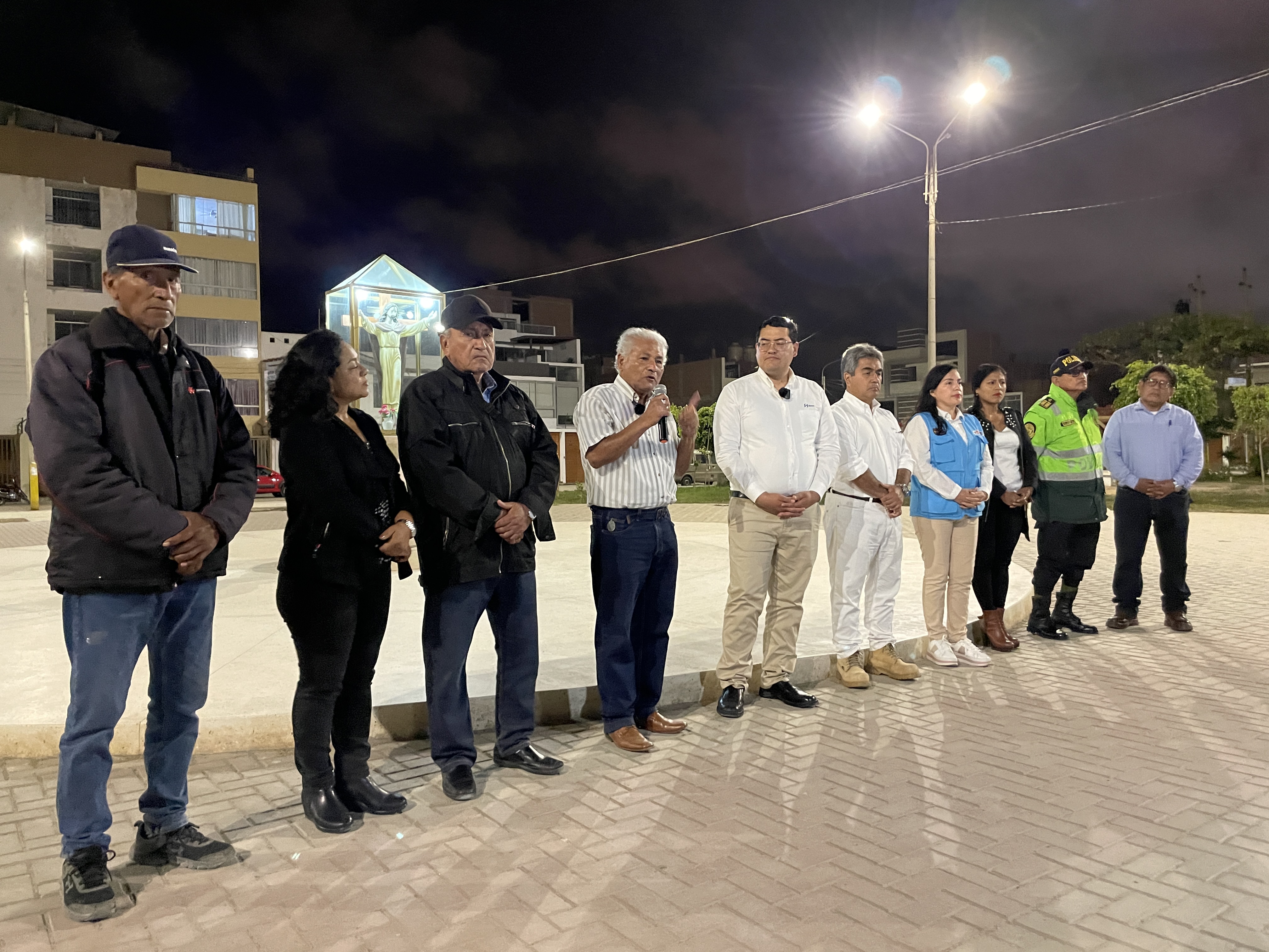 Los vecinos se mostraron satisfechos por esta acción de Ensa.