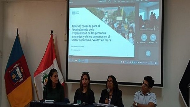 Taller de consulta para el fortalecimiento de la empleabilidad de las personas migrantes y de los peruanos en el sector turismo “verde” 