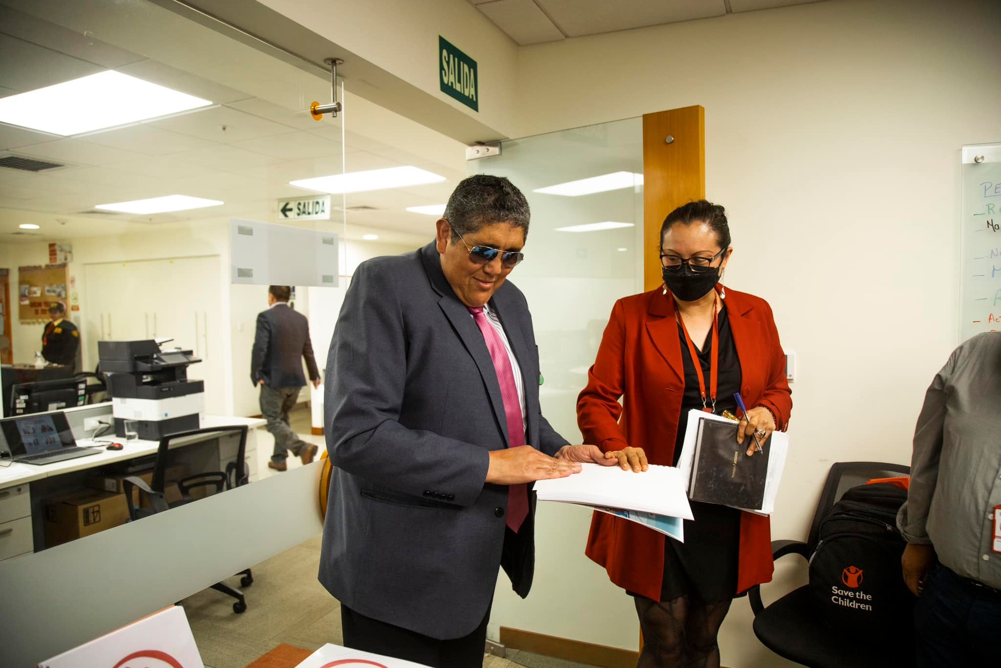 guías en braille