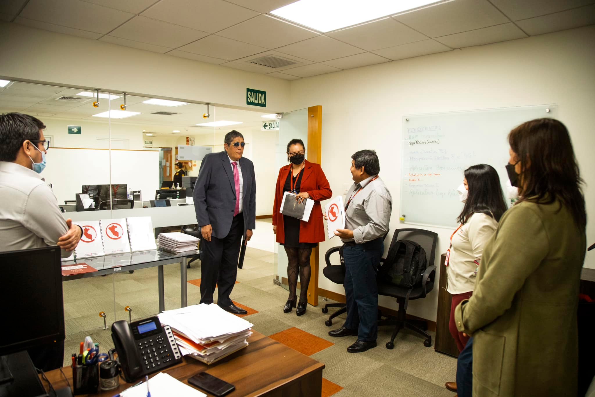 acto de entrega de guías