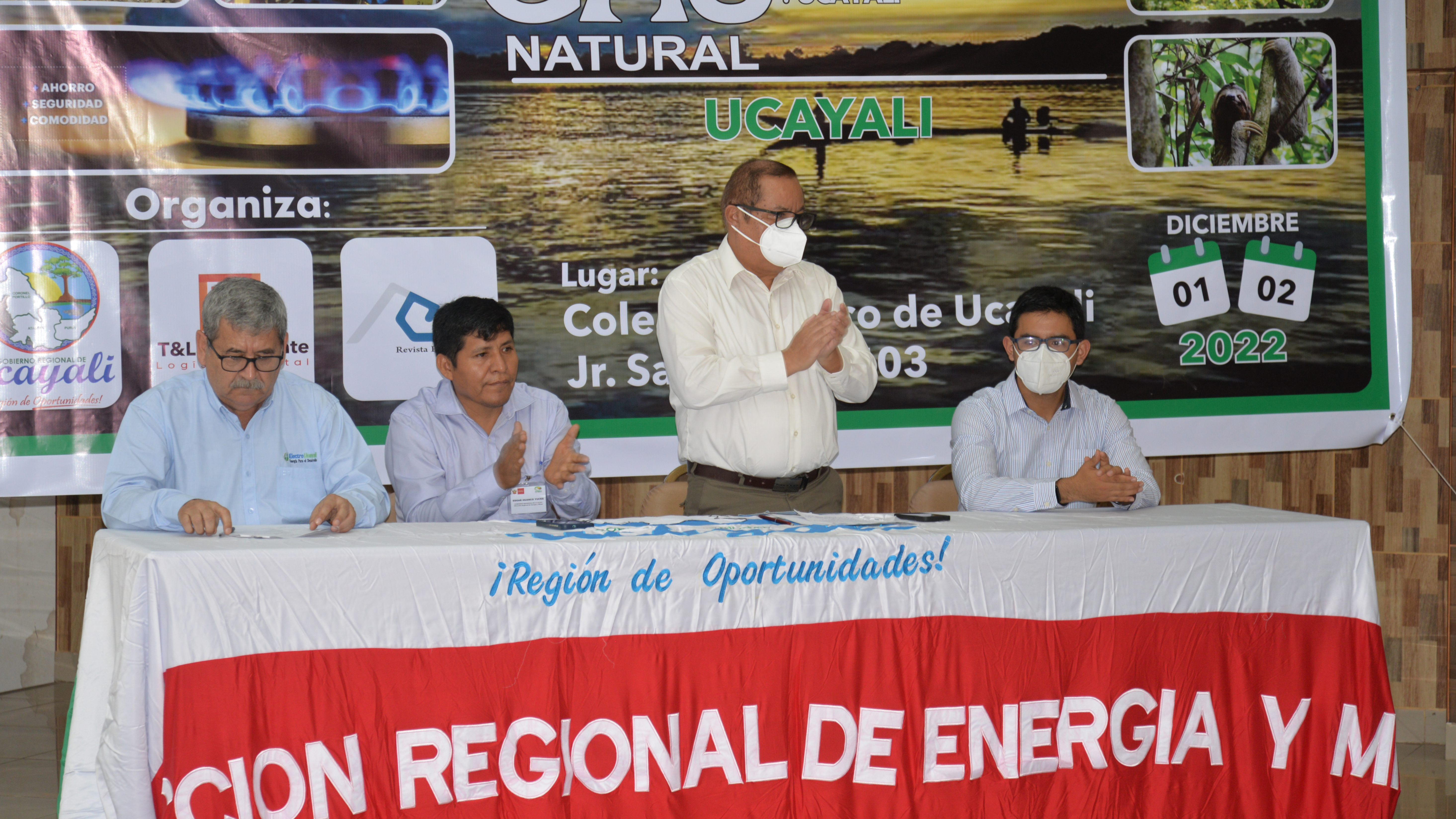 Realizan foro nacional sobre masificación de gas en Ucayali