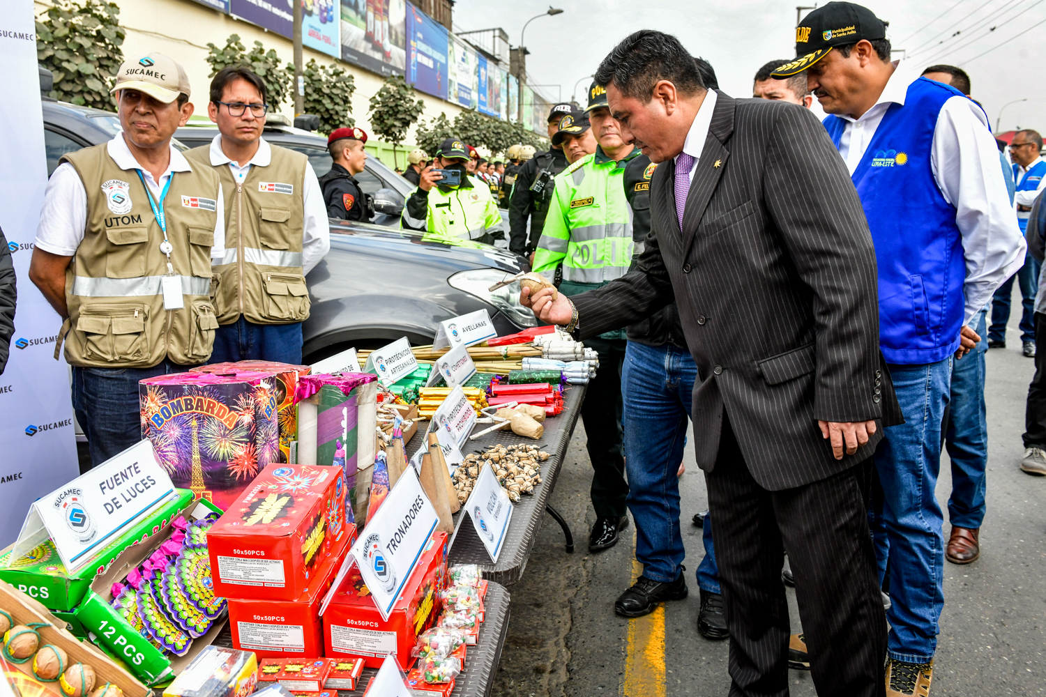 Sucamec: Hasta el momento solo hay una feria autorizada para comercializar productos pirotécnicos en Lima