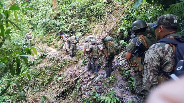 Fuerzas del orden realizan operativo contra minería ilegal en distrito de Cenepa en Amazonas.