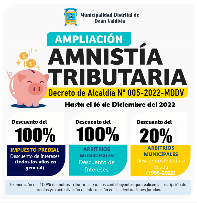 Decreto de Alcaldia n°005-2022-MDDV