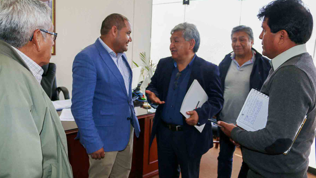 COORDINAN INVERSIONES EN EDUCACIÓN, SALUD Y VÍAS DE COMUNICACIÓN PARA LA PROVINCIA DE CANTA