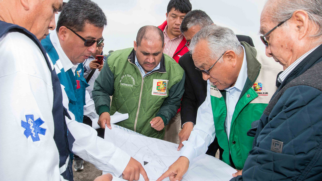 GOBERNADOR INSPECCIONA TERRENO DESTINADO PARA LA CONSTRUCCIÓN DEL HOSPITAL DE BARRANCA