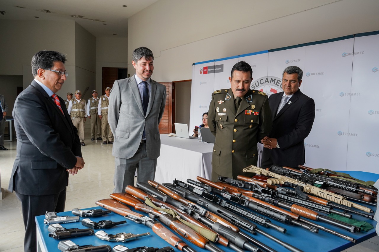 conferencia sobre el control y el tráfico ilícito internacional de armas de fuego