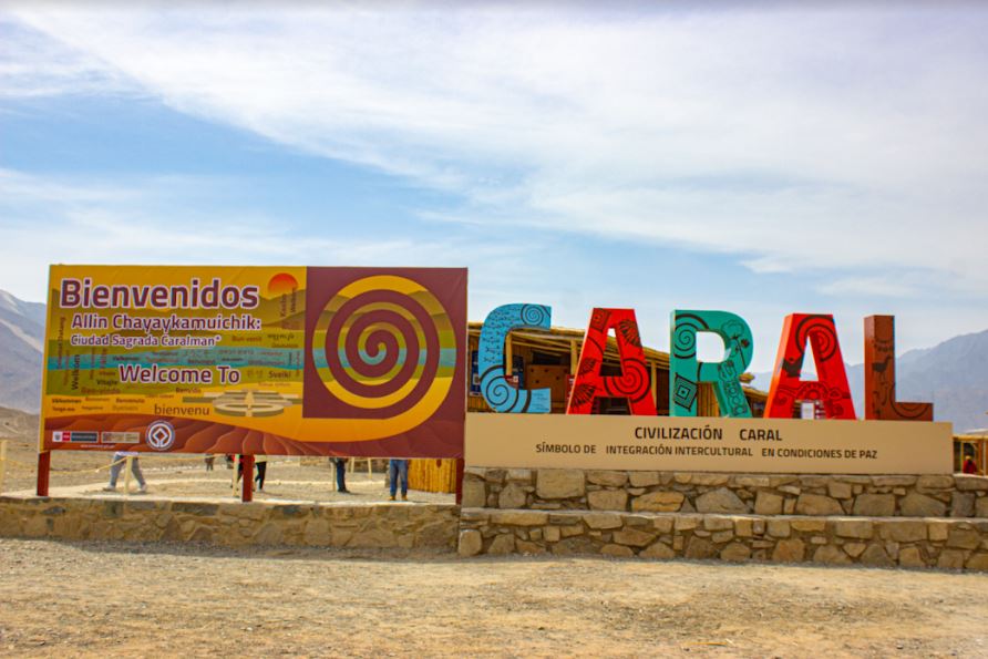 ¡Nos remodelamos! La Ciudad Sagrada de Caral, Áspero y Vichama lucen nuevo ingreso