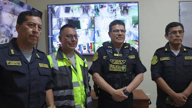 PNP inauguró nueva central de videovigilancia en comisaría de Villa María del Triunfo