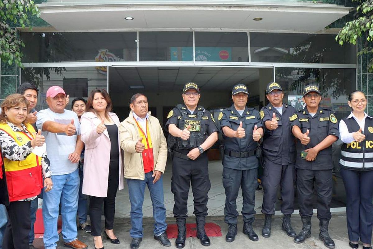 PNP inauguró nueva central de videovigilancia en comisaría de Villa María del Triunfo