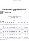 Vista preliminar de documento Reporte De Seguimiento POI I Semestre - 2022 - Diresa Piura