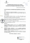 Vista preliminar de documento RESOLUCIÓN DE ALCALDÍA N° 002-2015-ALC-MDLP