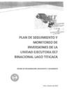 Vista preliminar de documento PLAN DE SEGUIMIENTO Y MONITOREO DE INVERSIONES DE LA UNIDAD EJECUTORA 017 BINACIONAL LAGO TITICACA.pdf