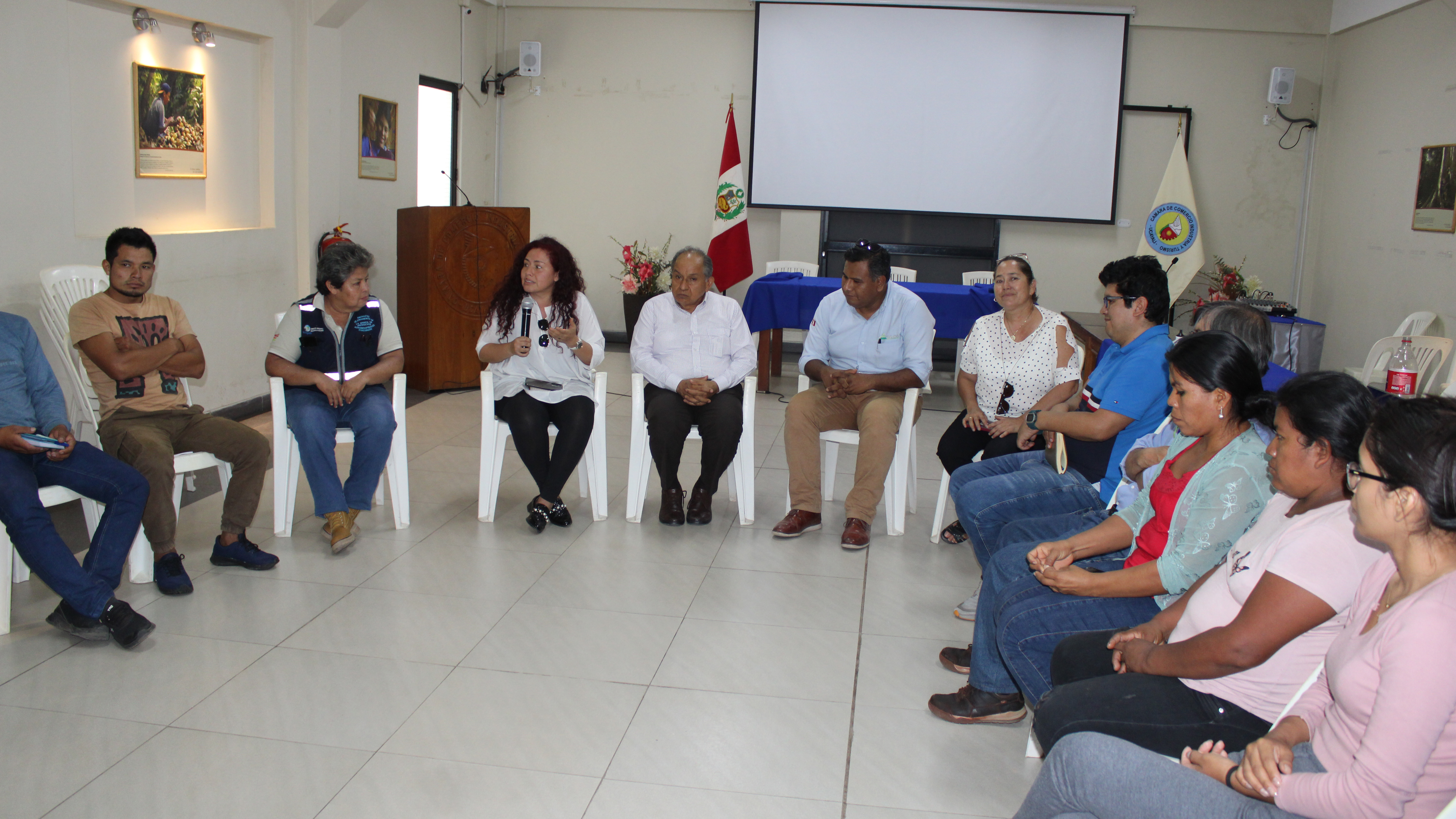 Comuneros cuzqueños vienen realizando pasantía en la región Ucayali